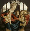 La Vierge et l'Enfant entourés du petit saint Jean Baptiste et de trois anges, image 12/12