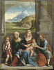 La Vierge, l'Enfant Jésus et saint Joseph avec sainte Élisabeth et le petit saint Jean Baptiste, image 1/3