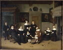 Portrait de famille dans un intérieur, dit autrefois La Famille du Peintre, image 2/3