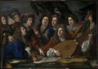Réunion de musiciens, image 1/3