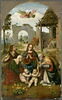 La Sainte Famille avec sainte Élisabeth, Zacharie et le petit saint Jean Baptiste, image 4/5
