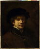 Rembrandt avec toque et chaîne d'or, image 3/3