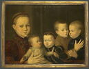 Portrait de cinq des enfants de l'empereur d'Allemagne Maximilien II, image 1/2