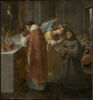 Saint Bonaventure recevant la communion des mains d'un ange, image 1/8