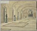 Vue de la galerie Mollien au Musée du Louvre, image 1/3