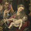 La Nativité avec saint Benoît, image 6/8