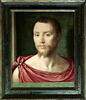 Portrait d'homme à l'antique, dit autrefois Portrait d'un Dinteville. Fragment?, image 2/3