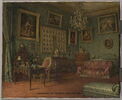 Chambre du baron Basile de Schlichting (1857-1914), collectionneur, donateur des Musées Nationaux., image 1/3