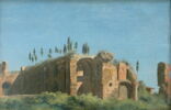 À la villa Farnèse: les ruines, dit aussi : Vue du Palatin, image 2/4