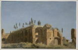 À la villa Farnèse: les ruines, dit aussi : Vue du Palatin, image 4/4