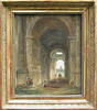 Vue du guichet du Louvre vers le collège des Quatre-Nations (plus tard Institut de France), vers (ou après) 1780, image 4/5