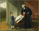 Le Révérend Randall Burroughes (1733-1799) et son fils Ellis(1764-1831), de Long Stratton (Norfolk), 1769, image 2/5