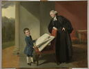 Le Révérend Randall Burroughes (1733-1799) et son fils Ellis(1764-1831), de Long Stratton (Norfolk), 1769, image 1/5