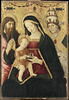 La Vierge et l'Enfant entre saint Jérôme (?) et saint Grégoire le grand, image 1/3