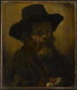 Vieillard à barbe, coiffé d'un chapeau, image 1/2