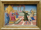 Saint Jérôme rêve qu'il est flagellé par deux anges sur l'ordre du Christ, image 2/3