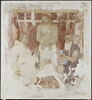 Le Christ mort entouré des instruments de la passion, avec deux saints agenouillés (saint Jérôme et saint François?), image 3/3