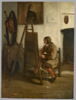 Peintre dans son atelier, image 1/4