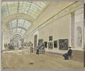 Vue de la Grande Galerie au Musée du Louvre, image 1/3