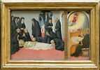 La Mort de saint Jérôme en présence de ses disciples et son apparition à l'évêque Saint Cyrille de Jérusalem, image 2/3