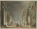 La Grande Galerie du Louvre entre 1801 et 1805, image 1/2