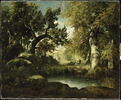 Mare à l'orée d'une forêt, dit aussi Forêt de Fontainebleau, image 11/11
