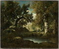 Mare à l'orée d'une forêt, dit aussi Forêt de Fontainebleau, image 1/11