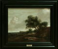 Paysage avec deux paysans au pied d'un arbre, image 3/3