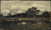 Vaches auprès d'une mare, image 1/3