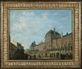 La Façade du Louvre avec le Pavillon de l'Horloge, vue de la Fromenteau., image 2/4