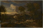Paysage avec le baptême du Christ, image 1/3