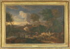 Paysage avec le baptême du Christ, image 3/3