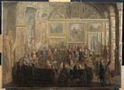 Séance de l'Académie royale de peinture et de sculpture au Louvre, image 3/4