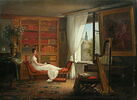 Madame Récamier dans son salon à l'Abbaye-aux-Bois, image 2/4