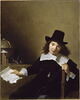 Portrait d'un jeune homme âgé de vingt ans et tenant une lettre, 1641, image 1/2