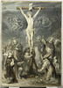 Le Christ en croix adoré par divers saints dominicains, image 1/3