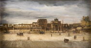 Ruines des Tuileries. Vue prise de la place du Carrousel, image 3/4