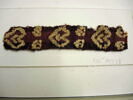 bande décorative d'habillement ; fragment, image 2/2