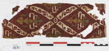 bande décorative d'habillement ; fragments, image 1/2