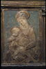 La Vierge assise sur un trône et portant l'Enfant sur ses genoux, image 2/2