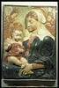 La Vierge assise tenant l'Enfant sur ses genoux et entourée de deux anges volants, image 4/7