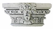 Chapiteau de pilastre orné d'une fleur de lys provenant du Palais des Tuileries, image 5/7