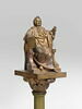 Louis XVIII sommet du sceptre de la statue La Restauration du Quadrige de l'arc de triomphe du Carrousel, image 6/10