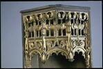 Caisse en bois polychromé composée d'éléments gothiques (?) et modernes (XIXe siècle), image 4/4