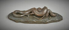 Serpent python avalant une biche, image 2/2
