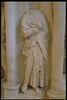 Piédestal décoré de quatre figures de prophètes, sous des arcatures, image 9/18