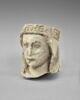 Tête de Vierge voilée et couronnée, image 2/15