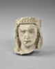 Tête de Vierge voilée et couronnée, image 1/15
