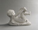 Enfant jouant avec son pied (portrait présumé du fils de l'architecte Antoine-Joseph de Bourge), image 2/3