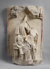 La Vierge assise et l'Enfant présentés sous un dais, image 1/4
